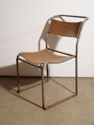 Design-Ikone der Moderne: PEL RP6 Stahlrohrstuhl von Bruno Pollak (ca. 1932)