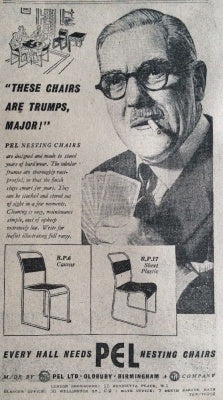 Design-Ikone der Moderne: PEL RP6 Stahlrohrstuhl von Bruno Pollak (ca. 1932)
