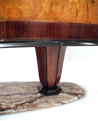 Grandezza von Lissone: Dokumentiertes Art Déco Sideboard von Dassi Mobili Moderni (ca. 1940)