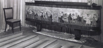 Grandezza von Lissone: Dokumentiertes Art Déco Sideboard von Dassi Mobili Moderni (ca. 1940)