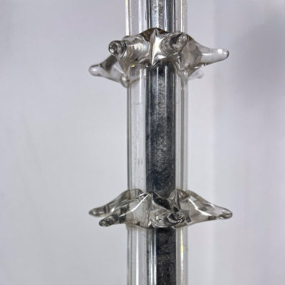 Venezianische Lichtskulptur: Barovier & Toso Pendelleuchte aus Muranoglas (ca. 1950)