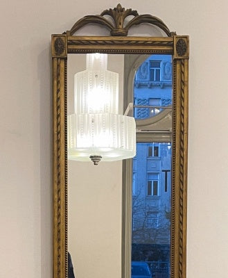 Musealer Glanz des 19. Jahrhunderts: Großer Louis-XVI-Pfeilerspiegel (200 cm)