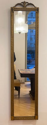Musealer Glanz des 19. Jahrhunderts: Großer Louis-XVI-Pfeilerspiegel (200 cm)