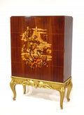 Palais d'Orient: Musealer Salonschrank von Maurice Dufrène für La Maîtrise (ca. 1940)