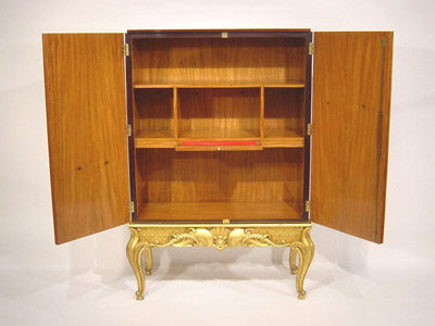 Palais d'Orient: Musealer Salonschrank von Maurice Dufrène für La Maîtrise (ca. 1940)