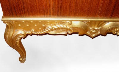Palais d'Orient: Musealer Salonschrank von Maurice Dufrène für La Maîtrise (ca. 1940)