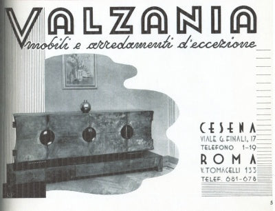 Valzania Buffet in Parchemin & Palisander (ca. 1940)