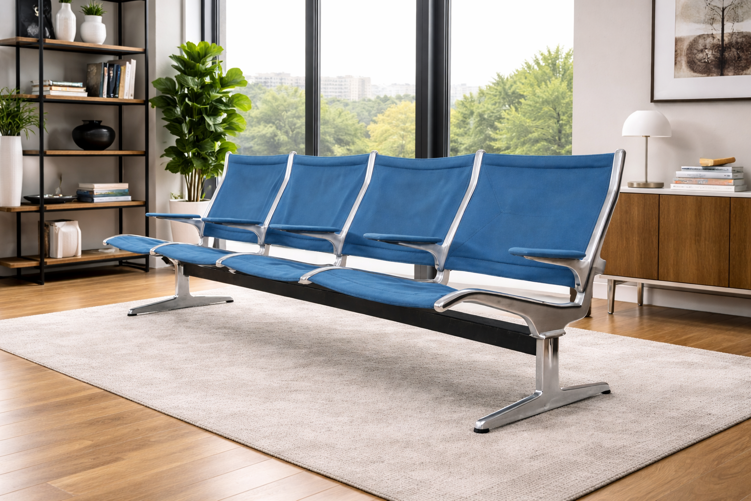 Eames Tandem Sling Seating – Herman Miller, 1962