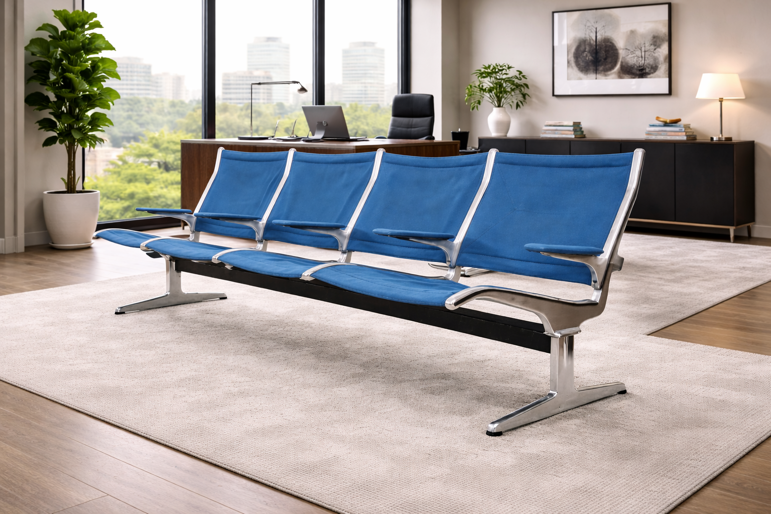 Eames Tandem Sling Seating – Herman Miller, 1962