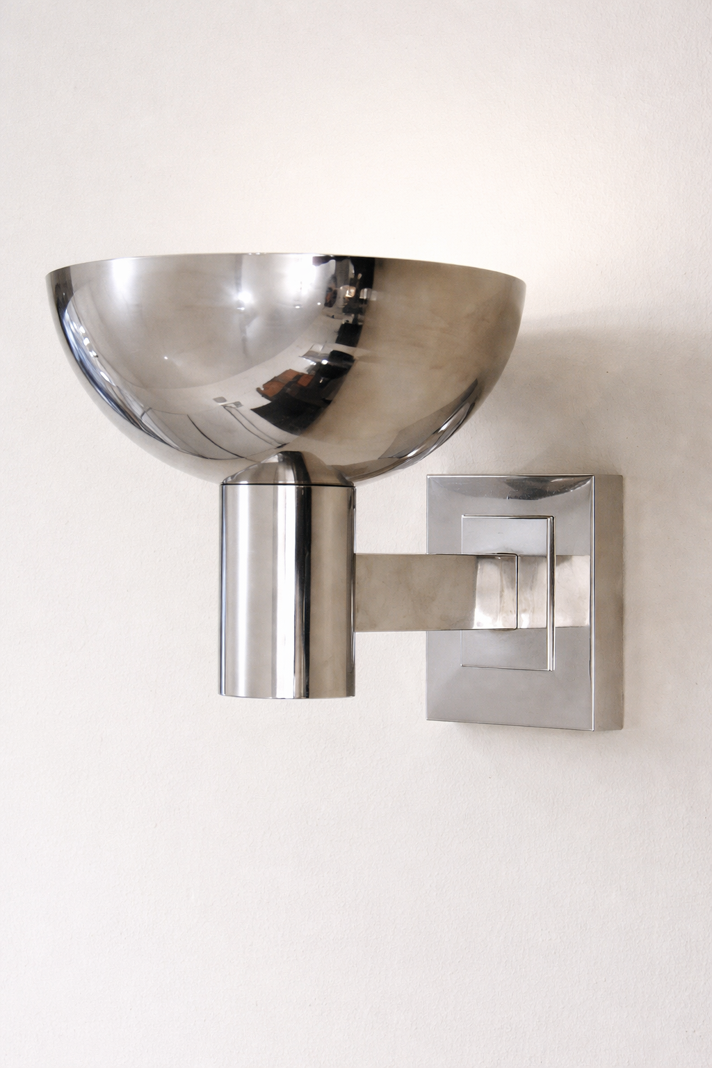 Art Déco Wandleuchte von Jean Perzel (ca. 1925–1930)